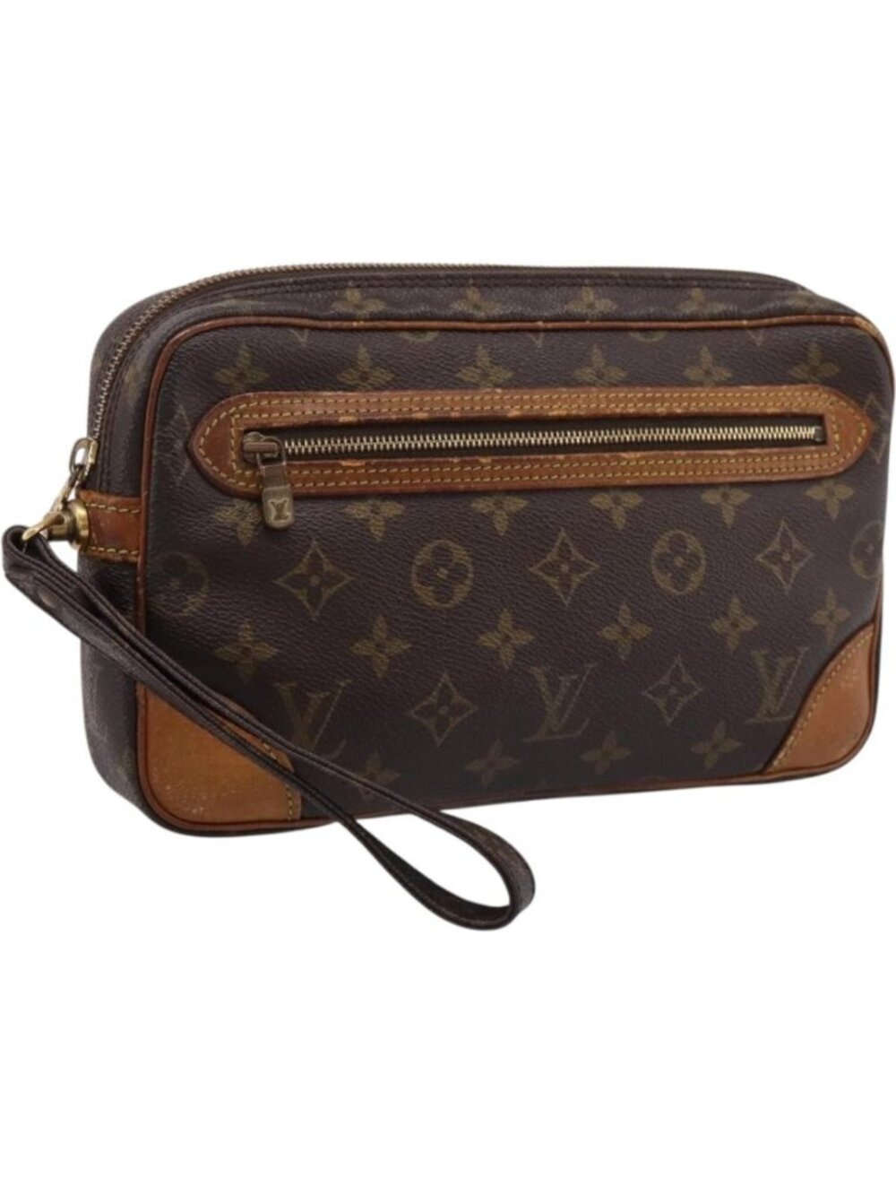 LOUIS VUITTON Monogram Marly Dragonne GM Clutch Bag M51825